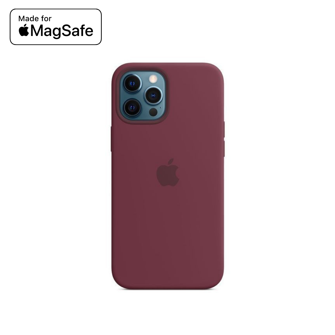 Coque Douce avec MagSafe série Cloud et Protection d’Objectif pour iPhone  12 Pro