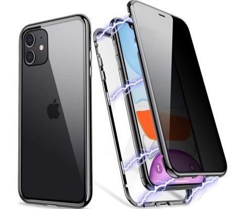 Coque Protection anti-espion magnétique pour iPhone